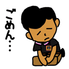 Mr. Kurokoge and cat. sticker #11492294