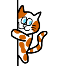 Mr. Kurokoge and cat. sticker #11492298