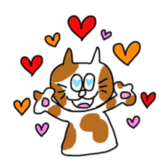 Mr. Kurokoge and cat. sticker #11492304