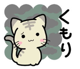 Small room of Toranosuke "rainy season" sticker #11492469