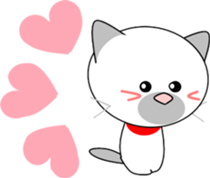 Sunny cat sticker #11492675