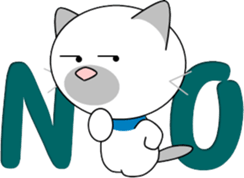 Sunny cat sticker #11492678