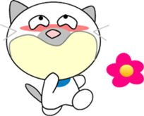 Sunny cat sticker #11492689