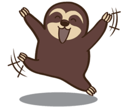 Sloth Slow Life sticker #11492964