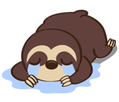 Sloth Slow Life sticker #11492968