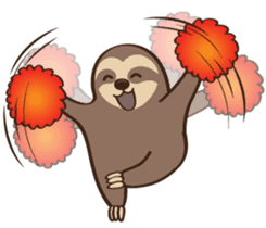 Sloth Slow Life sticker #11492969