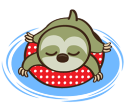 Sloth Slow Life sticker #11492970