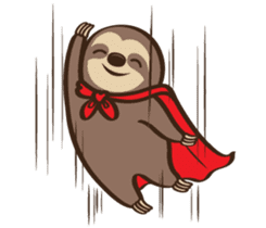 Sloth Slow Life sticker #11492981