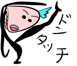 Balloon alien! Miss Puuko us sticker #11493583