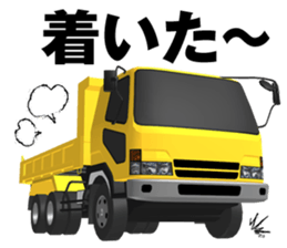 Construction Equipments at a site#2 sticker #11493650