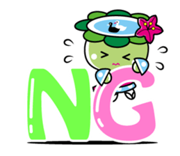 Abika-chan sticker #11493753