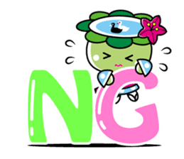 Abika-chan sticker #11493753