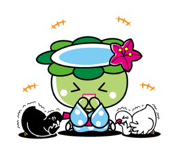 Abika-chan sticker #11493759