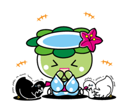 Abika-chan sticker #11493759