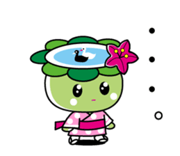 Abika-chan sticker #11493773