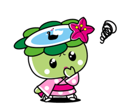 Abika-chan sticker #11493775