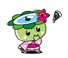 Abika-chan sticker #11493775