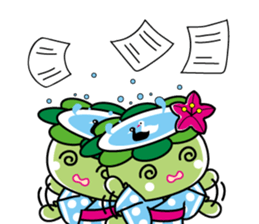 Abika-chan sticker #11493779