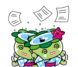 Abika-chan sticker #11493779