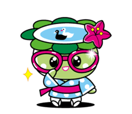 Abika-chan sticker #11493780
