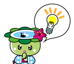 Abika-chan sticker #11493782
