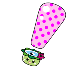 Abika-chan sticker #11493785