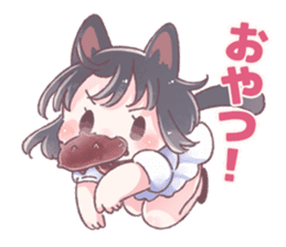 One day, Konomi-chan said... sticker #11494248