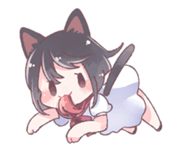 One day, Konomi-chan said... sticker #11494264