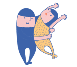 Sweet Moments between couples sticker #11494774