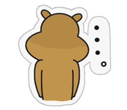 Two good friend squirrels sticker #11495887