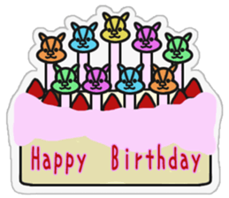 Two good friend squirrels sticker #11495894