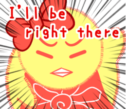 Annoying lazy chick sticker #11496985