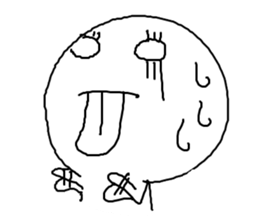 A calm wo(man) doesn't speak (Ori. Ver.) sticker #11497070