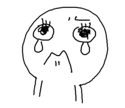 A calm wo(man) doesn't speak (Ori. Ver.) sticker #11497078