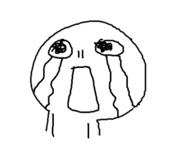 A calm wo(man) doesn't speak (Ori. Ver.) sticker #11497086