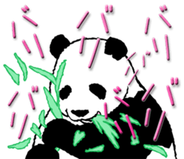 Dead language Panda2 sticker #11497817