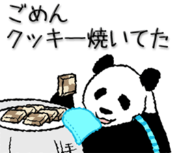 Dead language Panda2 sticker #11497831