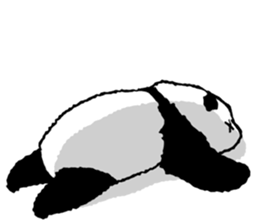 Dead language Panda2 sticker #11497832
