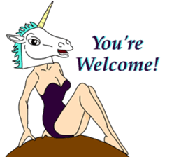 Sexy Unicorn & Friends Part 3 sticker #11497932