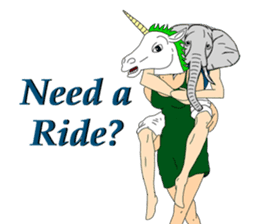 Sexy Unicorn & Friends Part 3 sticker #11497940