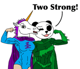 Sexy Unicorn & Friends Part 3 sticker #11497942