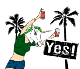 Sexy Unicorn & Friends Part 3 sticker #11497945