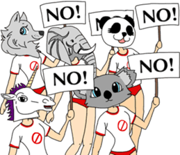 Sexy Unicorn & Friends Part 3 sticker #11497948