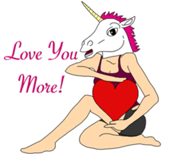 Sexy Unicorn & Friends Part 3 sticker #11497951