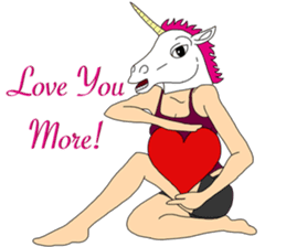 Sexy Unicorn & Friends Part 3 sticker #11497951