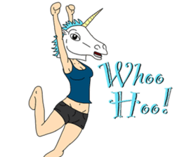 Sexy Unicorn & Friends Part 3 sticker #11497956