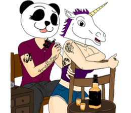 Sexy Unicorn & Friends Part 3 sticker #11497961