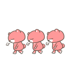 PINK BEARS sticker #11498018