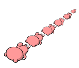 PINK BEARS sticker #11498028