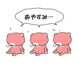 PINK BEARS sticker #11498030